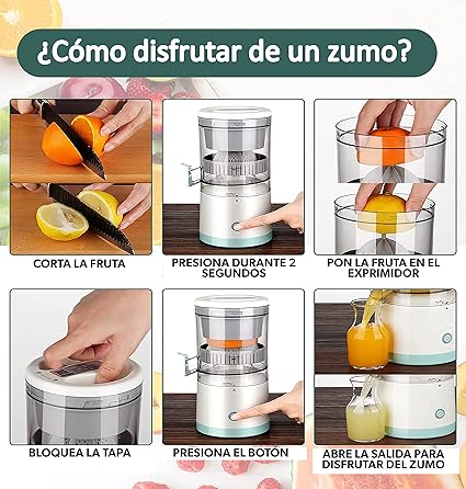 Exprimidor de Cítricos Portátil + Cortador de Alimentos 4 en 1 (GRATIS) - CocinaXpress®